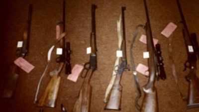 One of which was
the Ruger Mini-14 - First Blood