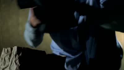 One pair of socks, black. - Prison Break