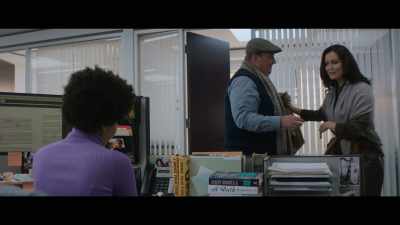 -One quick thing before the studio. Nella.
-She's still here? - The Other Black Girl