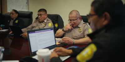 One recruit, the guy that was
nervous and stressed out. - Navajo Police: Class 57