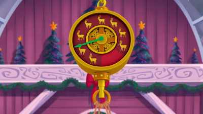 One reindeer,
two reindeer, three... - Glisten and the Merry Mission