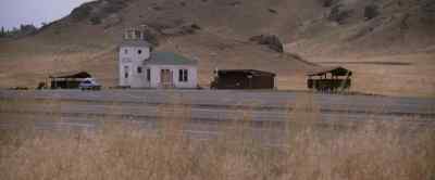 One-room schoolhouse.
There it is. - Thunderbolt and Lightfoot