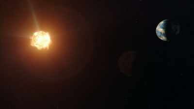 One side
perpetually facing the star. - Cosmos: Possible Worlds