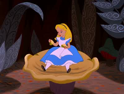 One side will make me grow-- But which is which? - Alice in Wonderland