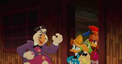 One slip up, and I vow,
on my great ancestors, - Legend of the Three Caballeros