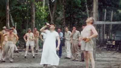One soldier
recalled such a cookout - The Pacific War in Color