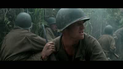 One spot's as good as another, men. - The Thin Red Line