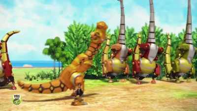 ♪ One, step ♪ - Dinosaur Train: Adventure Island