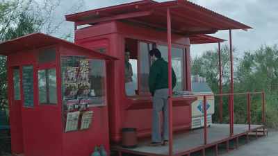 One strawberry ice cream,
please. - The Little Drummer Girl