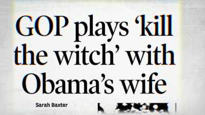 One television network
referred to her as - First Ladies