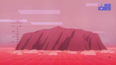 One the Aboriginal people
who live there consider sacred. - Carmen Sandiego