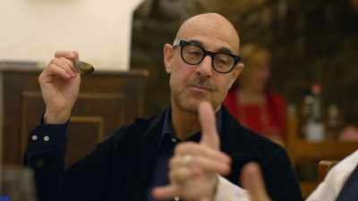 One theory is that
Florence refused to pay - Stanley Tucci: Searching for Italy