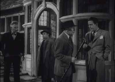 One thing is certain.
He isn't inside. - And Then There Were None