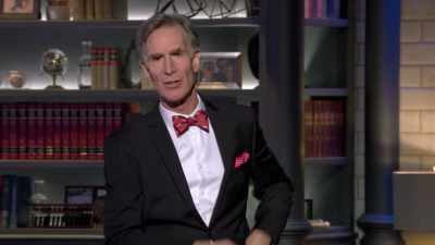One thing's clear though,
we're not getting another planet, - Bill Nye Saves the World