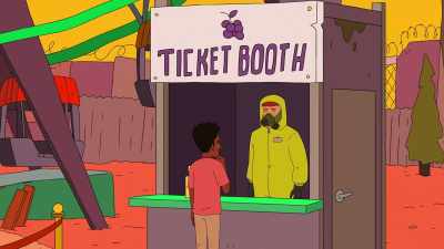 One ticket
for the Ferris wheel, - Fairfax