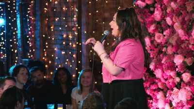 One time, my dad,
he went into heart surgery, - Liza Treyger: Night Owl
