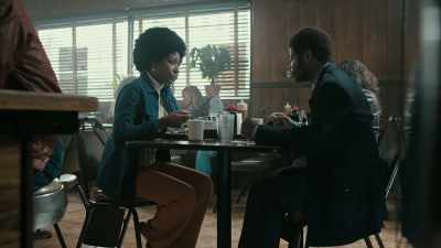 One time, I brought his girl in
for beating on him. - The Deuce