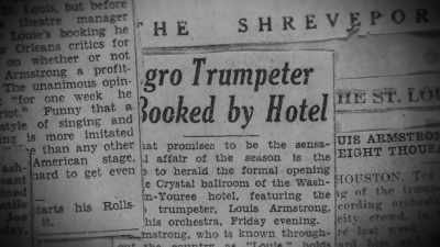 One time in Dallas, Texas, - Louis Armstrong's Black & Blues
