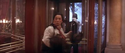 One time I sent him over the Great WallHe was lost for three days Three days - Shanghai Knights