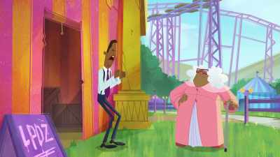 One time, Mom,
just once, can you support me? - The Proud Family: Louder and Prouder