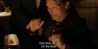 One time. One.
On the floor. - Another Round