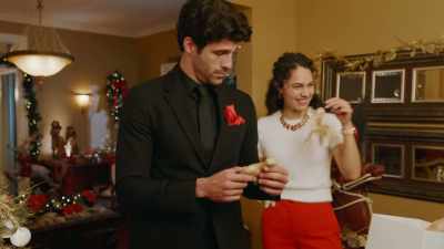 One time, while practicing - Well Suited For Christmas