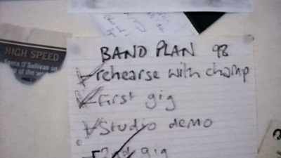 One is to get a drummer.
[laughs] - Coldplay: A Head Full of Dreams