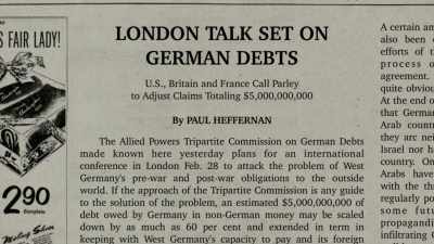- One has to know that in the same time
of the compensation talks, - Reckonings
