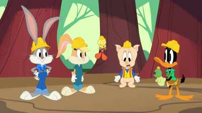 One for toys, one for books,
and one for nuts. - Bugs Bunny Builders