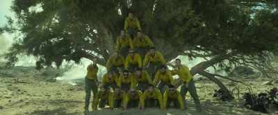 One, two...
(MAN WHOOPS) - Only the Brave