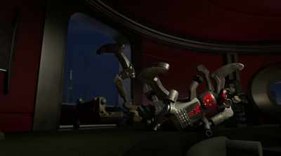 One, two, three, four, five, six. (GRUNTS) - Lego Star Wars Terrifying Tales