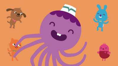 One, two, three, four
Five, six, seven, eight - Sago Mini Friends