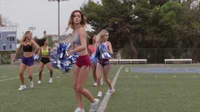 One and two,
three and four, - Pom Poms and Payback