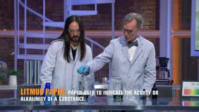 One, two, three, four.
That's a big squirt. Give it a big squirt. - Bill Nye Saves the World