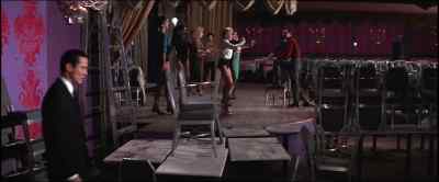 One, two, three, four.
Two, two, three, four. Three, two…  - Ocean's Eleven