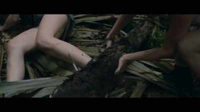 One, two, three. (grunting) - Castaways