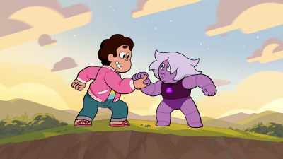 One, two, three, hup.
One, two, three, hup. - Steven Universe: The Movie