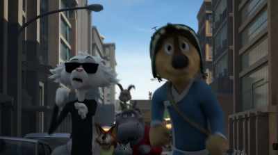 - One, two, three.
- Okay. - Rock Dog