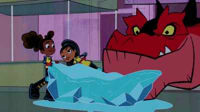 One, two, three! - Marvel's Moon Girl and Devil Dinosaur