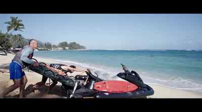 One, two, three. - 100 Foot Wave