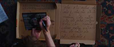One, two, three. "U." - Under the Silver Lake