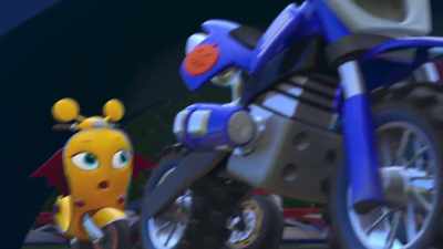 - One...
- Varoom! - Ricky Zoom