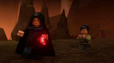-One who is strong with the Force.
-(RUMBLING) - Lego Star Wars Terrifying Tales