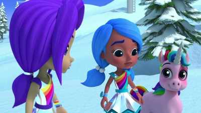 One wild dare-devil skier
could easily trigger an avalanche. - Rainbow Rangers