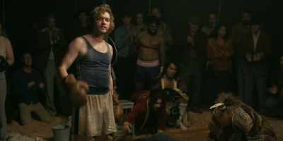 ONLOOKER: Come and throw
a punch, you wanker! - Kid Snow