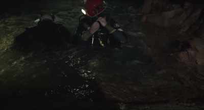 Only 200 meters from the entrance, - The Rescue