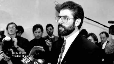 Only a few months before,
Gerry Adams, - No Stone Unturned