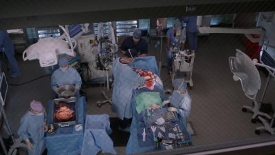Only a few people
at Grey-Sloan - Grey's Anatomy