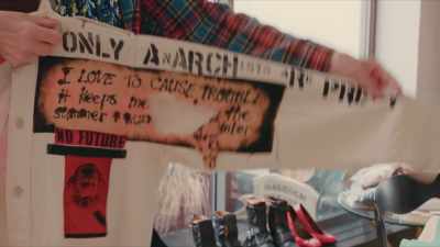 "Only anarchists are pretty," - Wake Up Punk