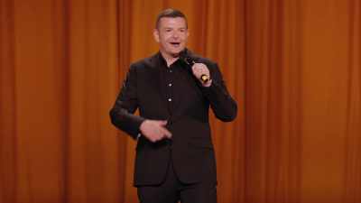 "Only my da can judge me"
tattoo. - Kevin Bridges: The Overdue Catch-Up